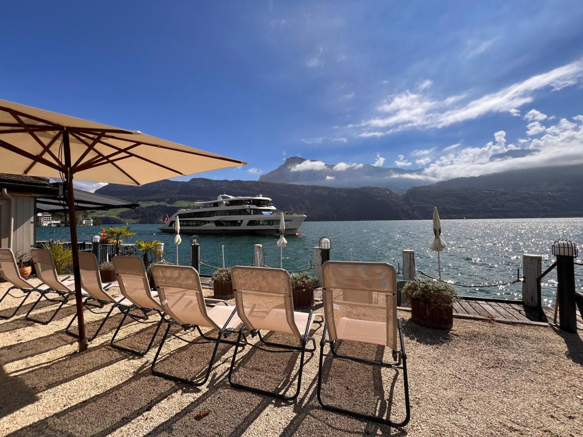 Seehotel Riviera Gersau Exterior foto